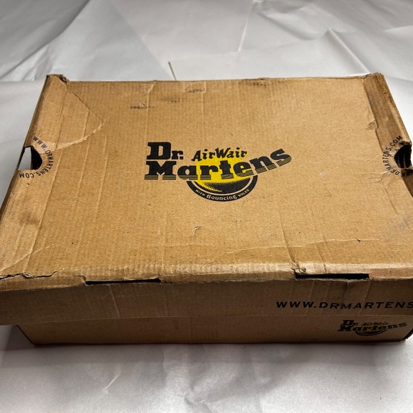 Dr. Martens 1460W Cherry Red Smooth Boots - Picture 8 of 10